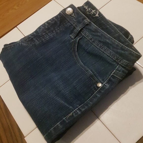 👖 Santana Gemstone Blue Jeans - Picture 2 of 9